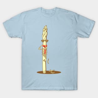 Funny asparagus with a beard T-Shirt